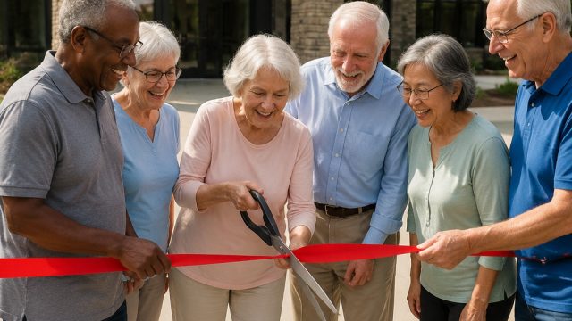 New Senior Center Funded by Major Contributions from 55+ Club